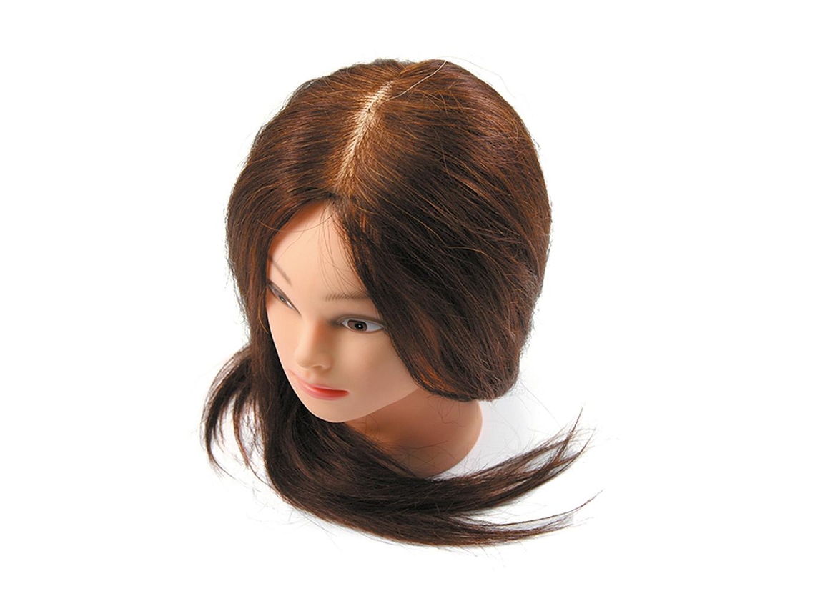 Cabeça Académica Cabelo 70% Natural