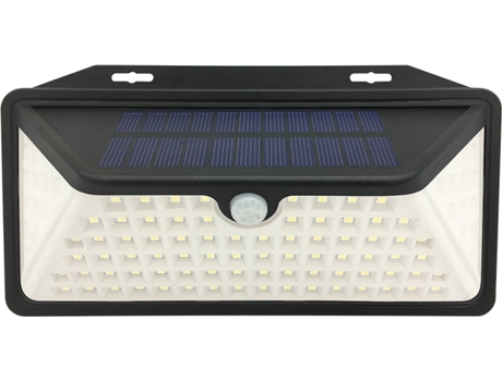 Candeeiro Luz Solar  Jadim e Pátio Luz LED (Preto)