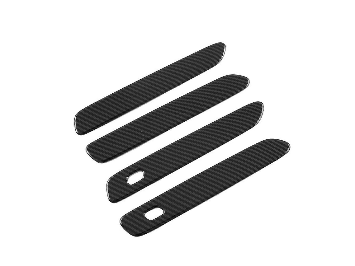 4pcs Molduras Manivelas Porta Exterior Fibra Carbono Seal/atto 4