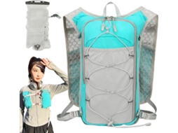 Mochila De Corrida Refletiva Com Reservatório De Água, Bolsa Esportiva Ajustável De 1,5l E Respiráve Vayotoy