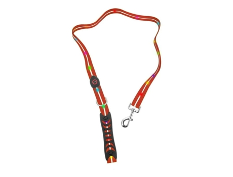 Trela para Cães DOGGY VILLAGE MT7120 (Vermelho)