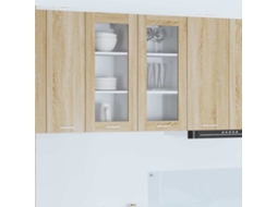 Vidaxl Armário Suspenso 2 Pcs Carvalho Sonoma 40 X 31 X 80 Cm