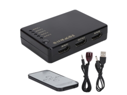 Switch Hdmi 5 em 1 Hd 4k LAXISCREED