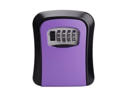 Cofre Chaves Eifson Montagem Segredo 4 Dígitos 8.5x3x6.2cm (roxo)
