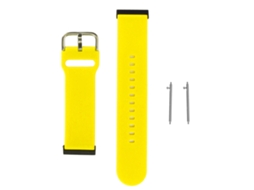 Cinto Relógio Inteligente Silicone Ajustável Suunto7 Amarelo