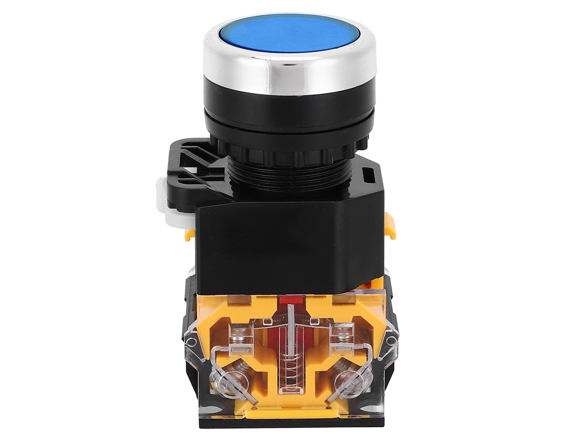 Conjunto de 5 Interruptores Push Button 22mm 37v 440v
