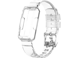 Pulseira Transparente De Substituição Para Smartwatch, Compatível Com Pulseiras Luxe Para Uso Diário Gokoco