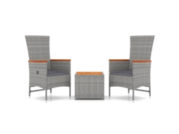Garden Lounge Set, Garden Lounge Sets Vidaxl Cinzeto Rattan / Vime (n/a)