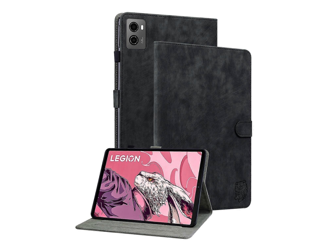 Capa De Couro Com Estampa De Tigre Para Tablet Lenovo Legion Y700 2023