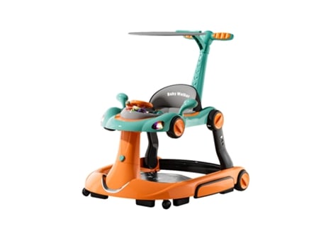 Andador Infantil Educativo Multifuncional 2 Em 1 Com Função De Carro De Empurrar Tavalax