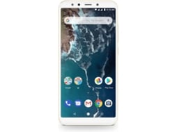 Smartphone XIAOMI Mi A2 (5.99'' - 4 GB - 64 GB - Dourado) — 4 GB RAM | Dual SIM | 2 Câmaras traseiras