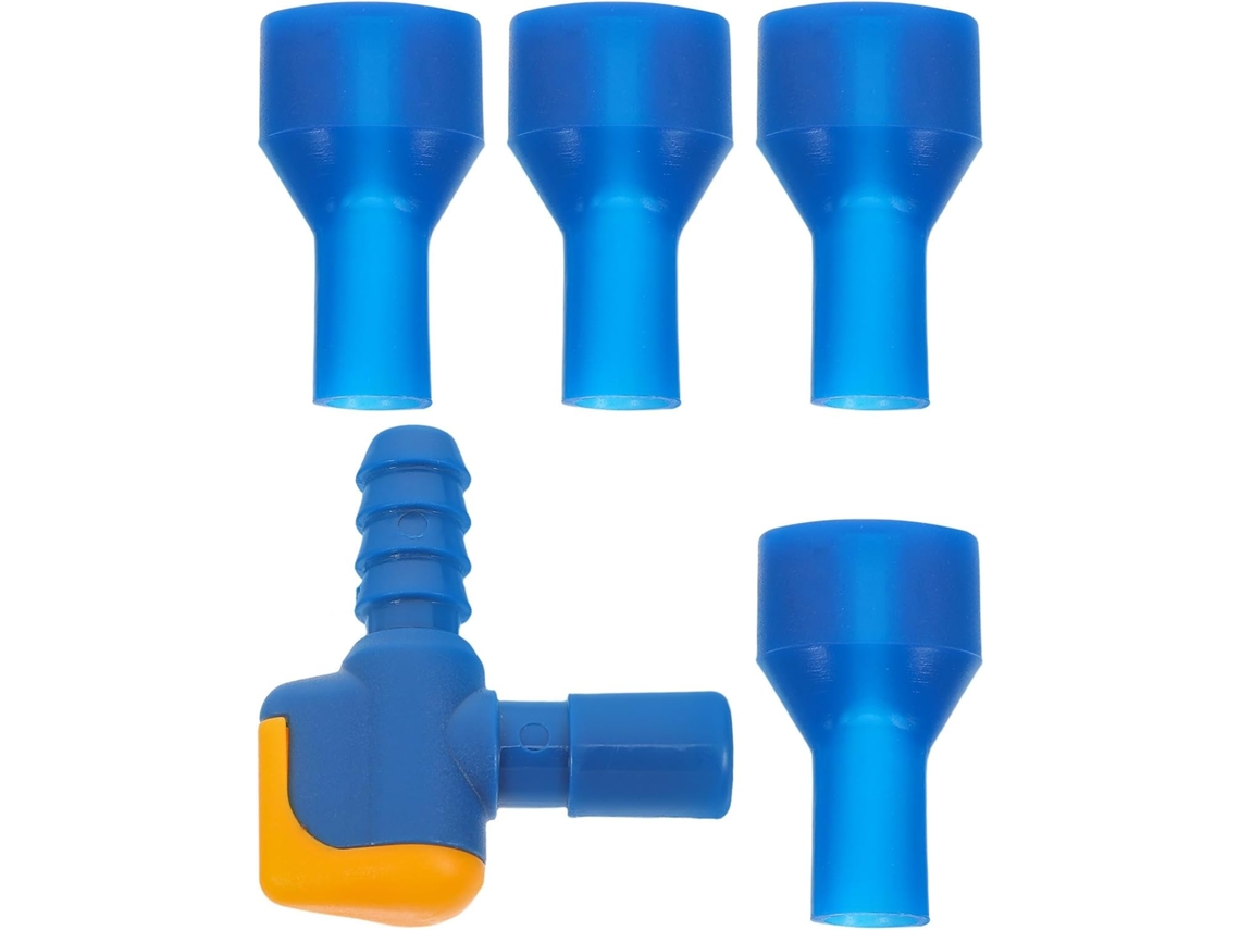 Kit Luxshiny De 5 Peças Com Válvula Mordida E Adaptador Para Mochilas Hidratação, Plugue De Silicone À Prova Vazamentos