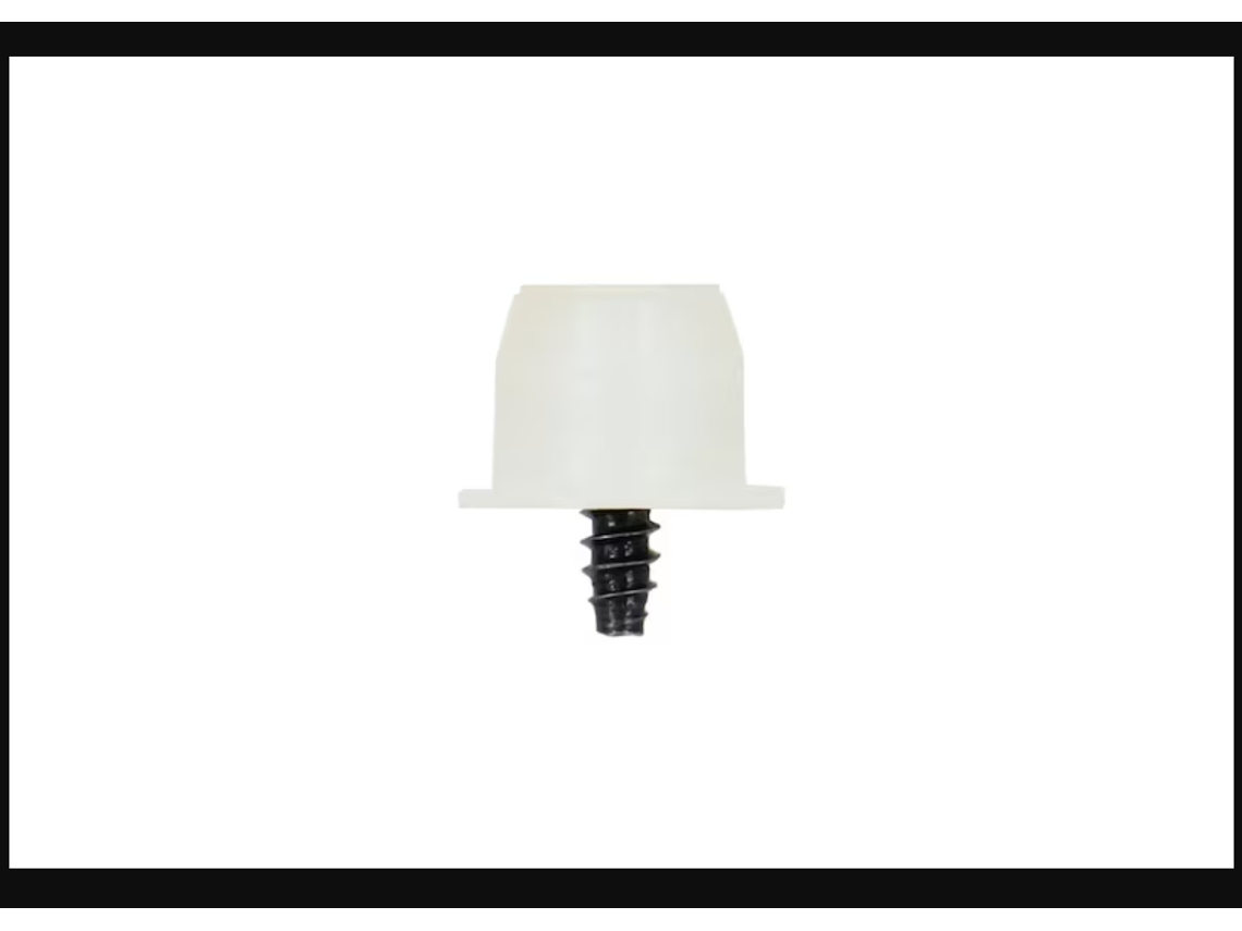 Suporte Plástico com Parafuso para Máquina de Lavar Roupa LG Aej55953701