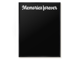 Magnetic Glass Board Memories Forever For The Hall Espelharte (60x80 Cm)