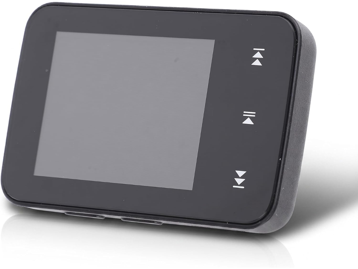 Reprodutor de MP3/MP4, Bluetooth, tela de 1 polegada, reprodutor de música portátil com tela sensível ao toque, visor digital de 1,8 polegadas para viagens longas.