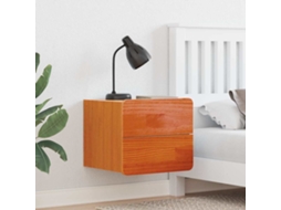 Vidaxl Mesa-de-cabeceira Com Gaveta 2 Pcs Castanho 39 X 34 X 33 Cm