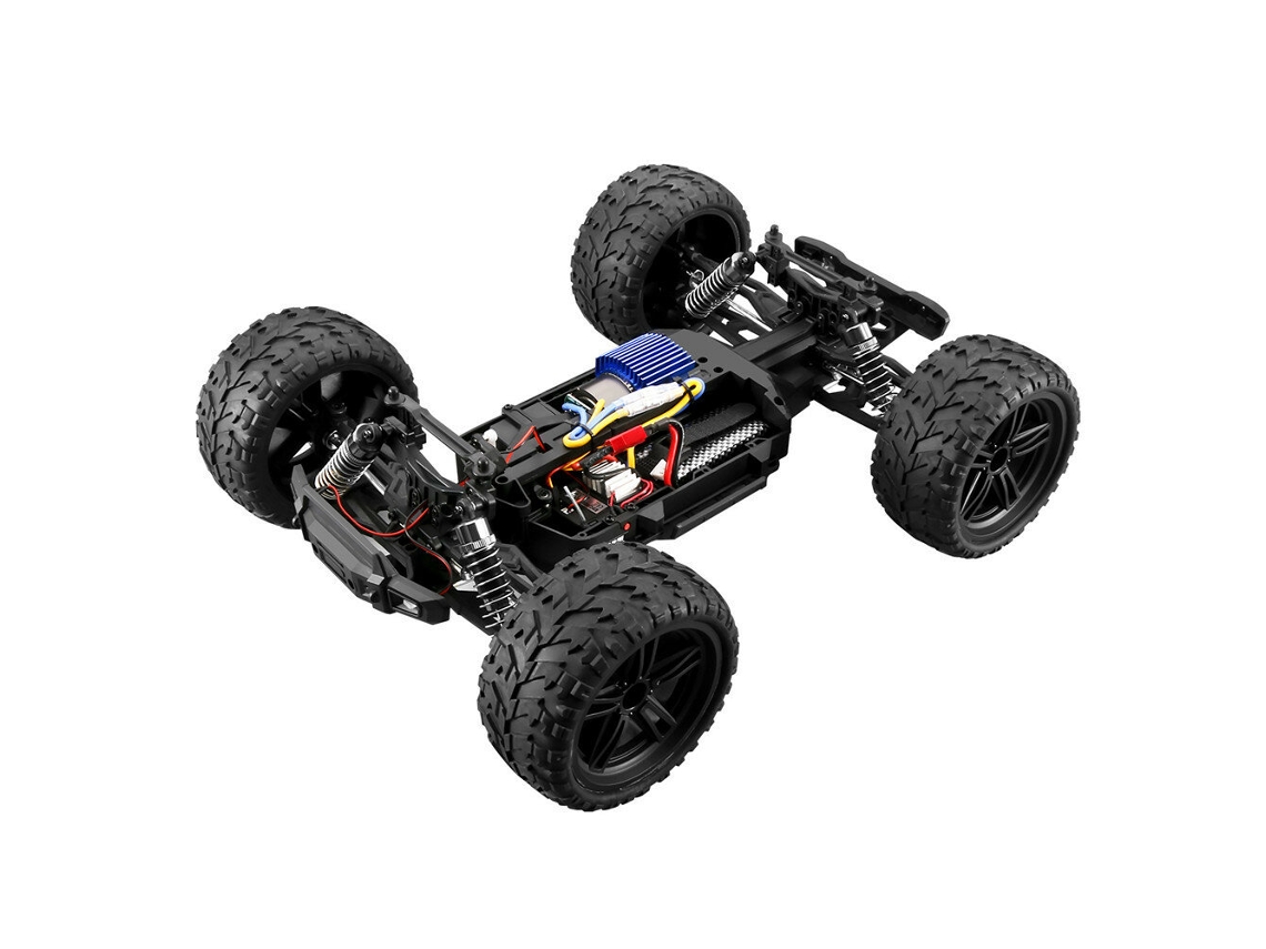 Flyhal Hbx Fc610 Rtr Duas Baterias 1/10 2.4g 4wd 46km/h Luz Led Escovado Caminhão Brinquedo Infantil MDUG