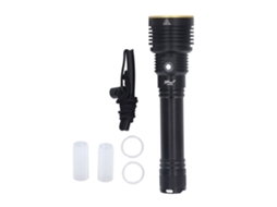 Lanterna de Mergulho 5000lm Ipx8 À Prova D'água 100m Flashlight Led Super Brilhante | S/MARCA
