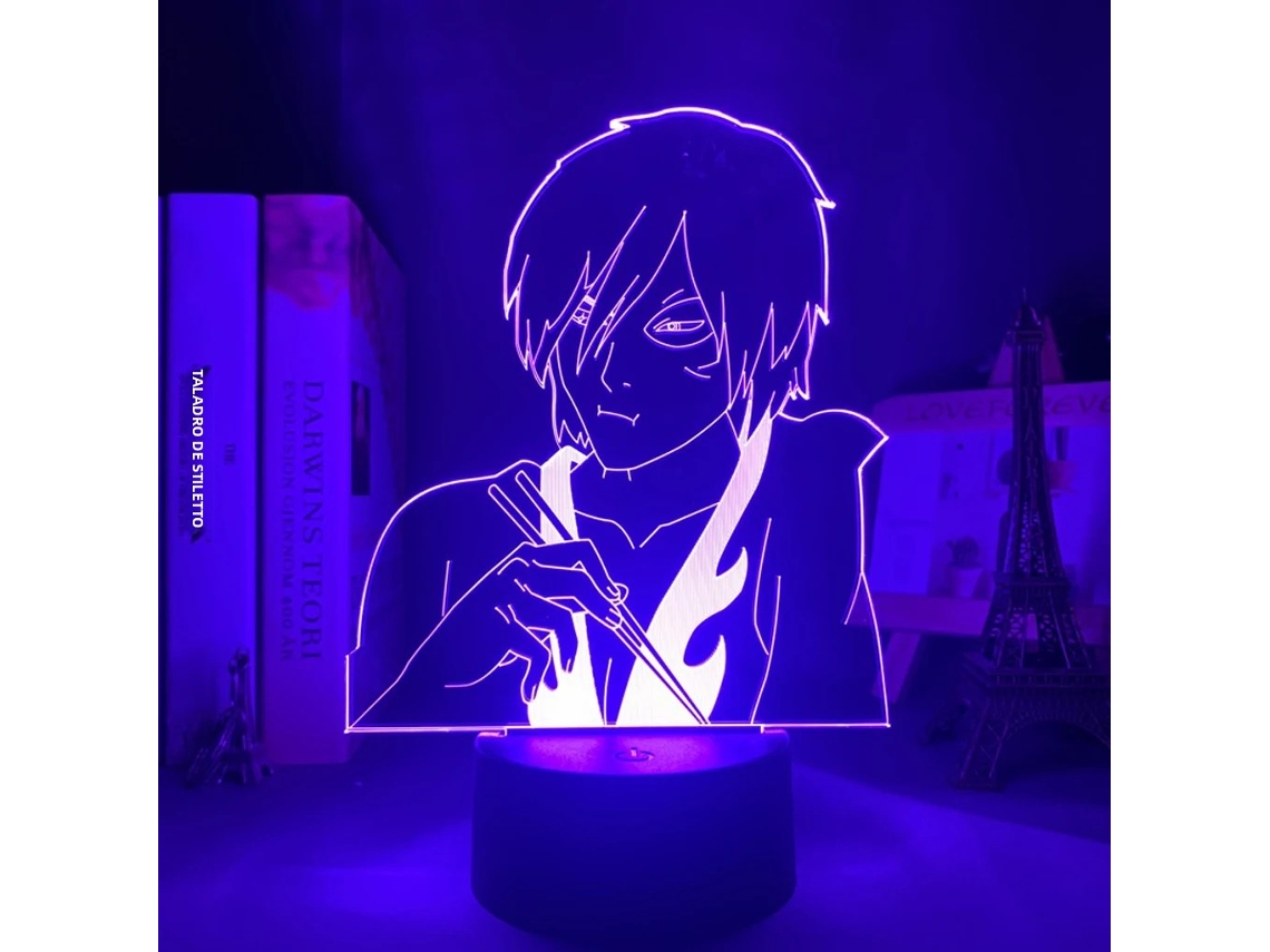(estilo 17) Luz Led 3d Anime Avatar: A Lenda De Aang