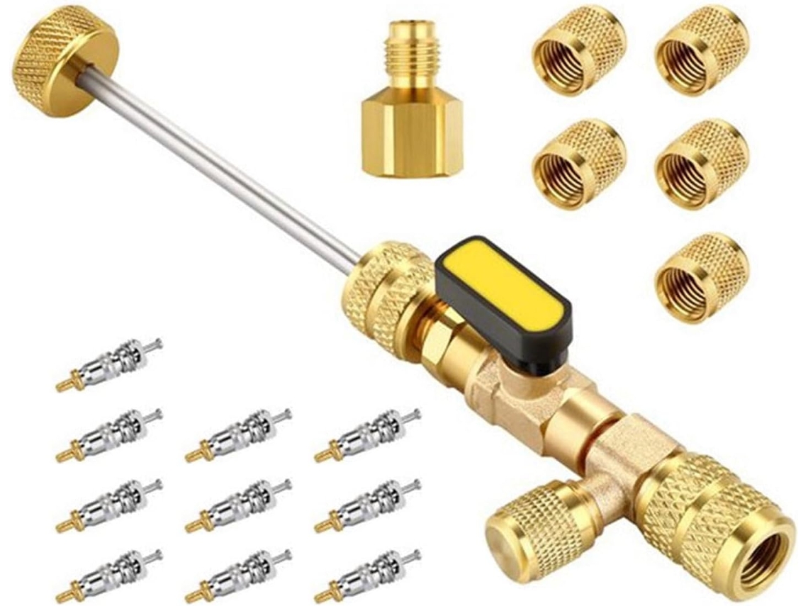 Ferramenta Portátil Para Remoção De Válvulas, Extrator E Instalador Rápido De Núcleos.