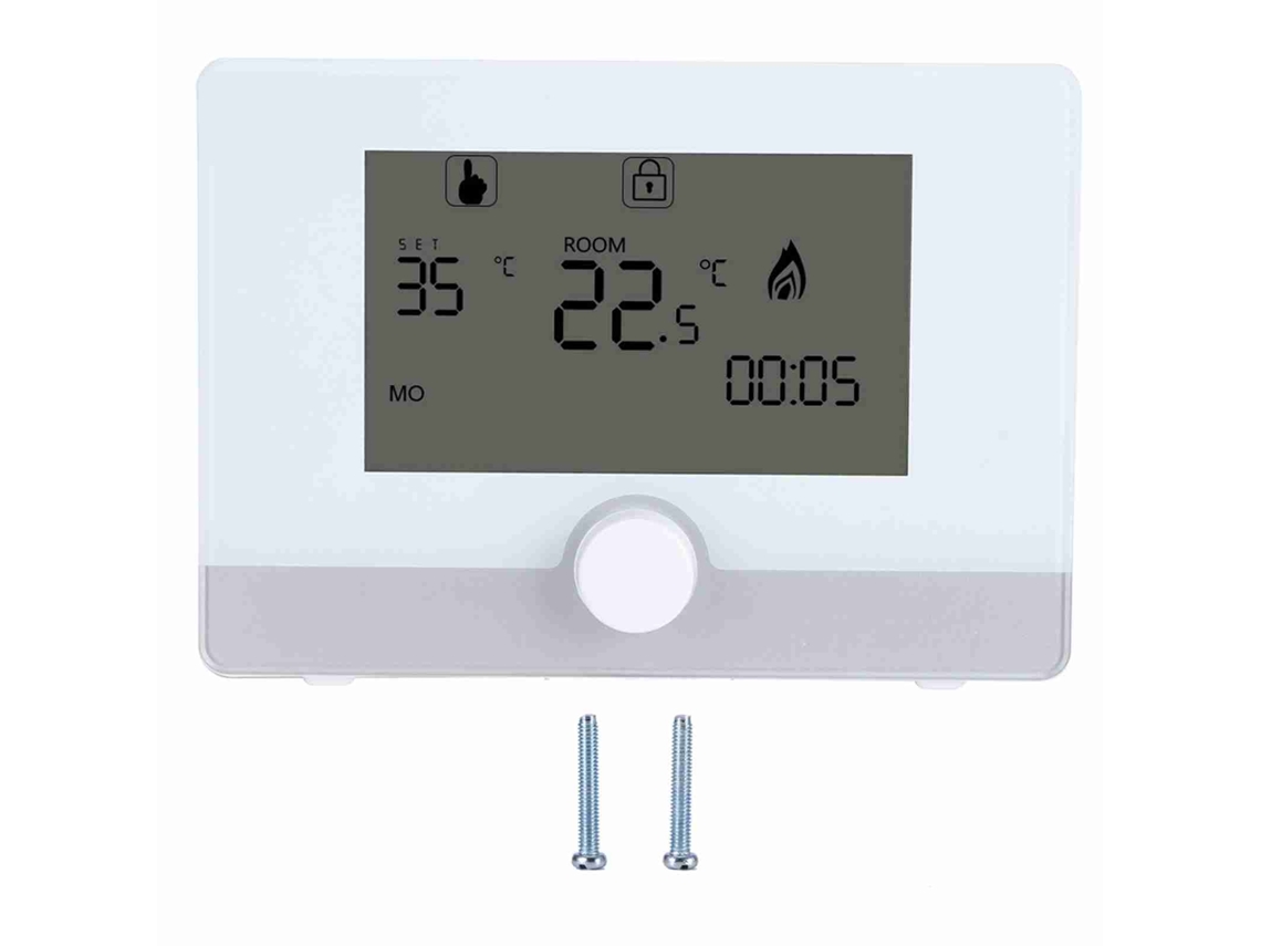 Termostato Programável Para Caldeira De Parede De Aquecimento De Piso, Com Controle Programável E Adaptação A Múltiplos Cenários.