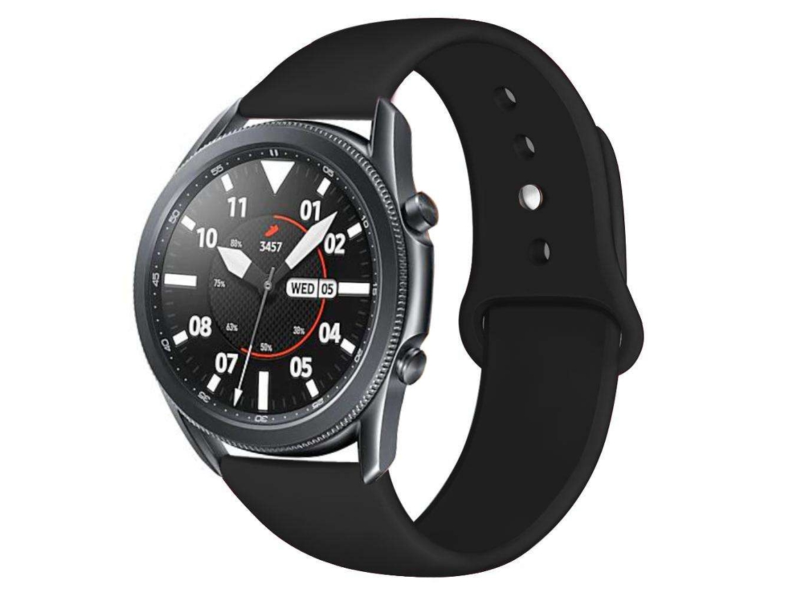 Bracelete Pulseira Silicone Suave para Fenix 6S Preto