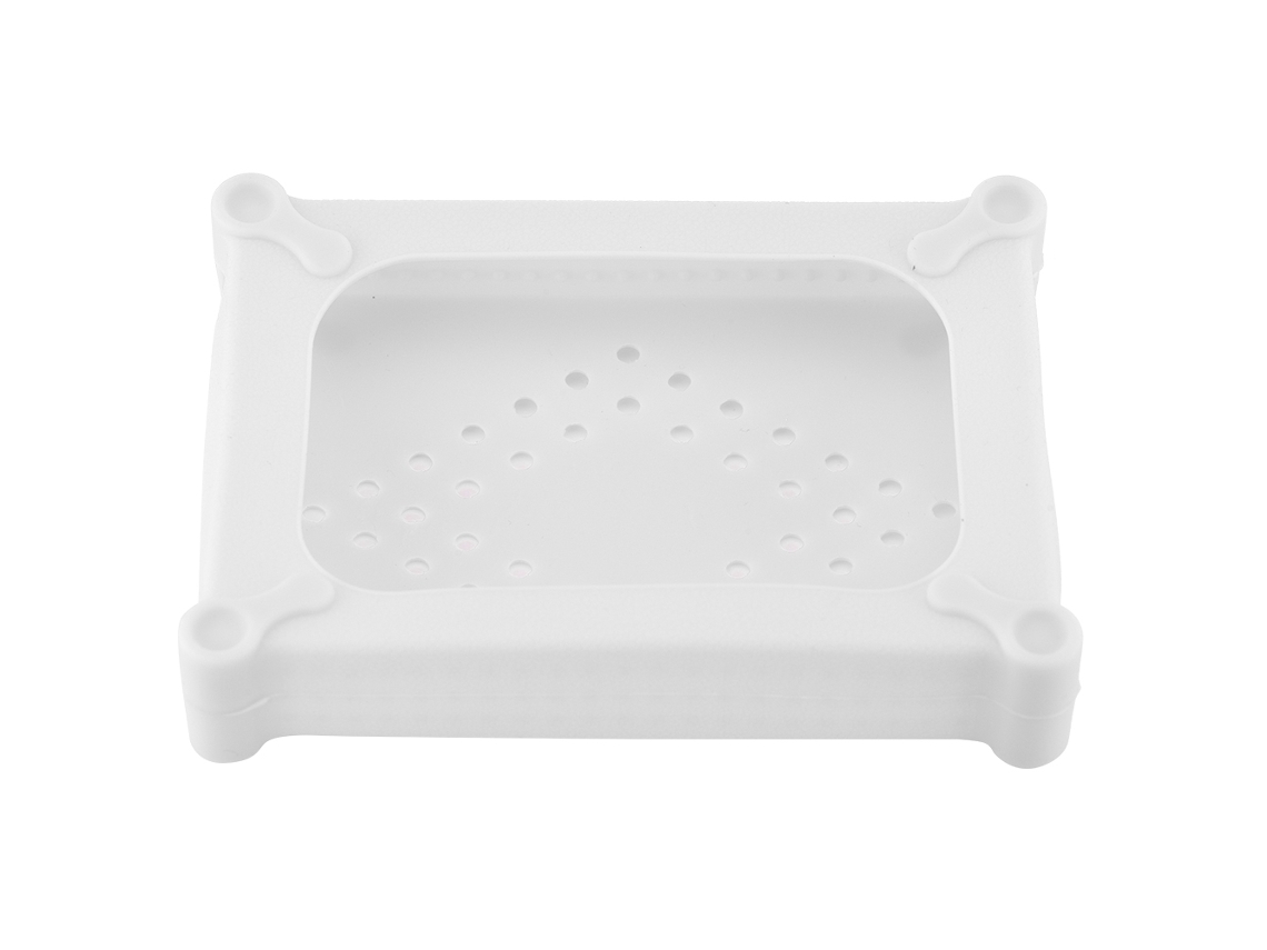 Capa De Silicone Protetora Para Disco Rígido Hdd Ssd De 3,5 Polegadas Branca