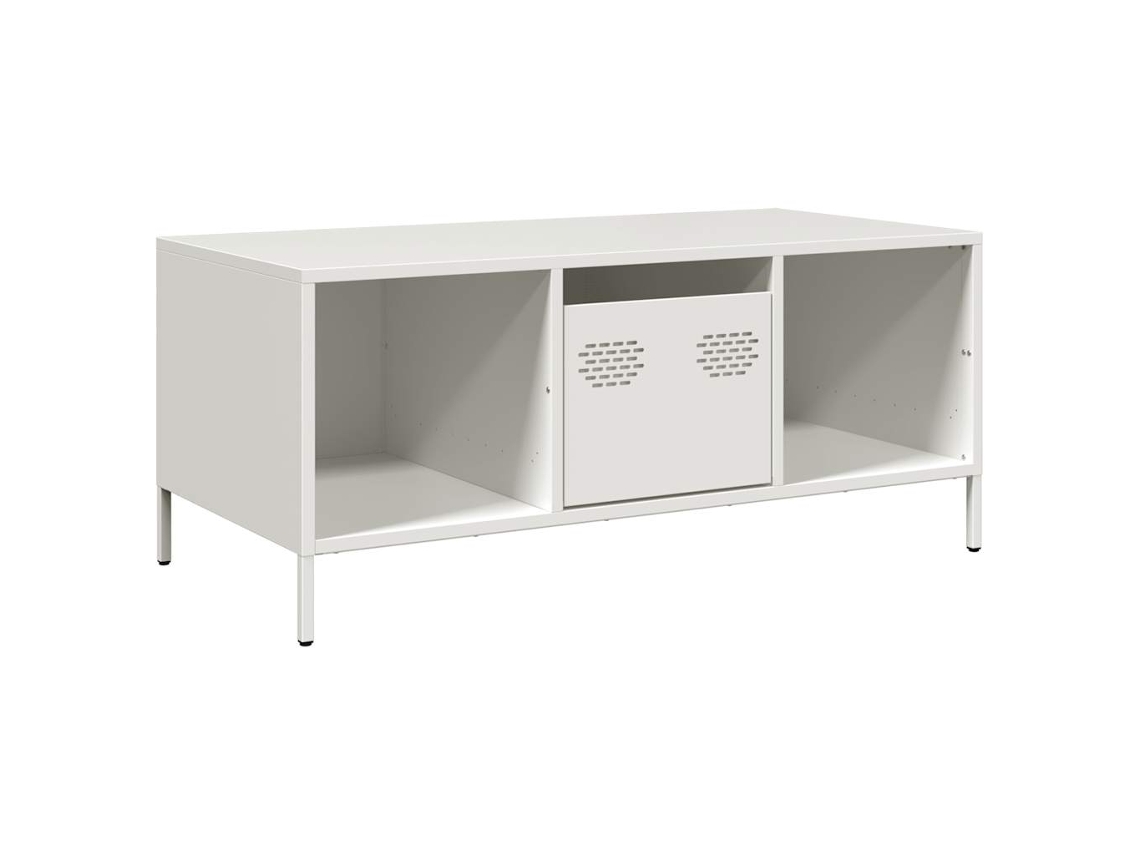 Coffee Table, Coffee Tables Vidaxl Branco Aço (n/a)