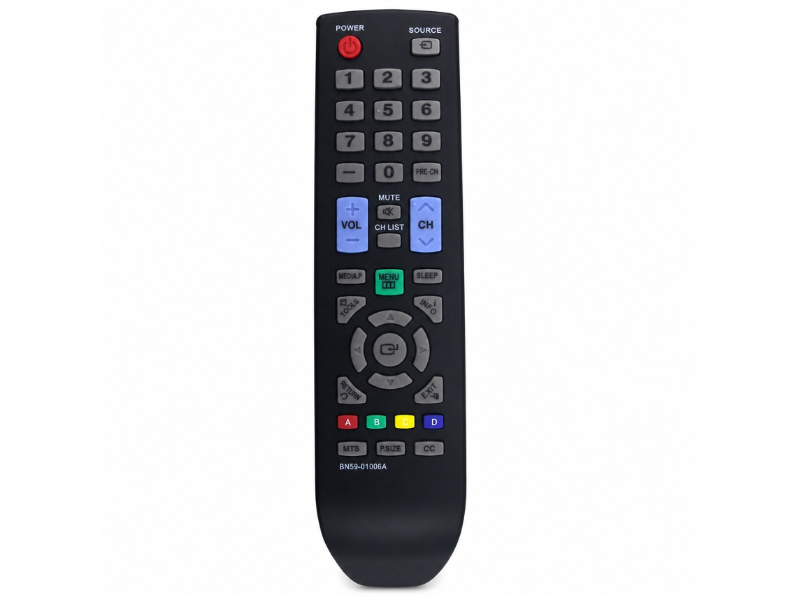 Comando À Distância Para Tv Compatível Com Samsung Bn59-01006a, Com Teclado Numérico_zhd