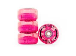 Light Up 4 Units Rosa Srio Roller