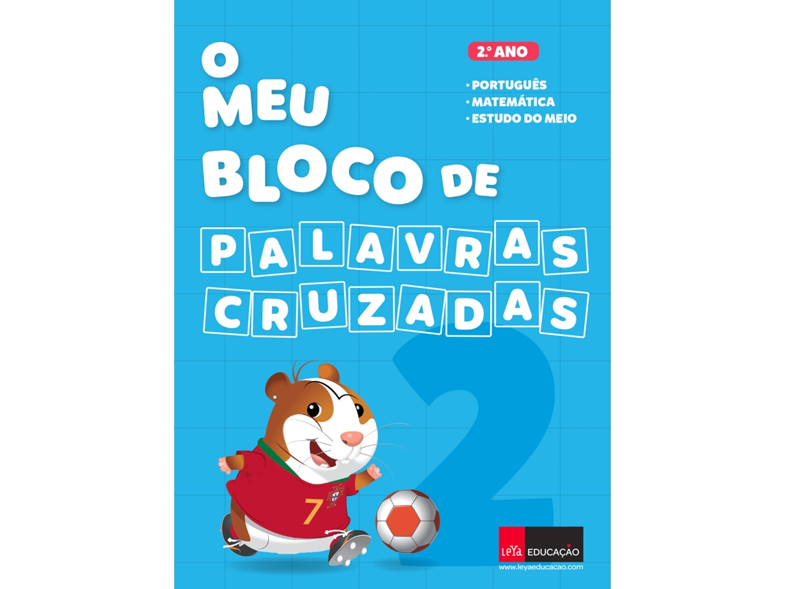 Livro O Meu Bloco de palavras cruzadas - 2.º ano de Vários (Português)