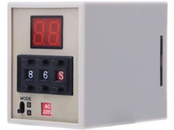 Relé Temporizador Garosa Ah3 Dm Ac220v Com Display Digital