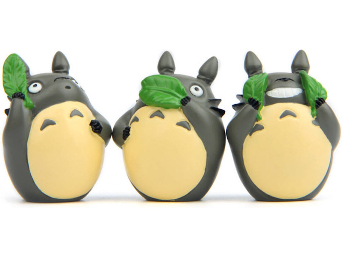 Figuras EASTVAPS Mini Totoro (3 Peças)