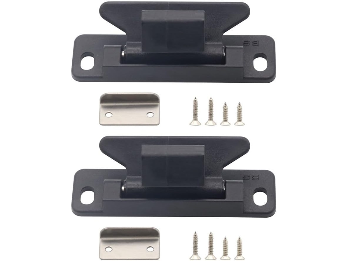Conjunto De 2 Fechos Gaveta Para Trailers E Motorhomes Com Parafusos,