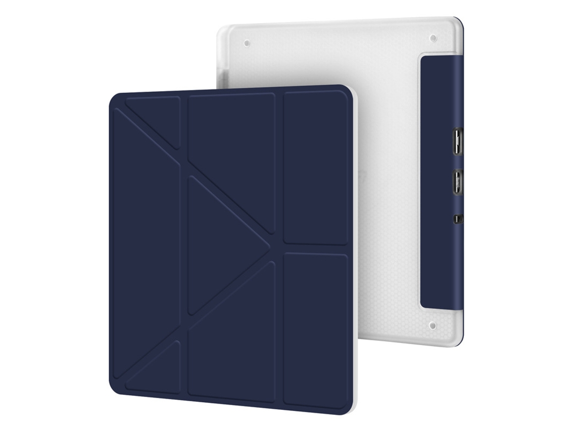 Capa Para Kindle Scribe 10.2 Polegada E Book Sleeve Azul Escuro