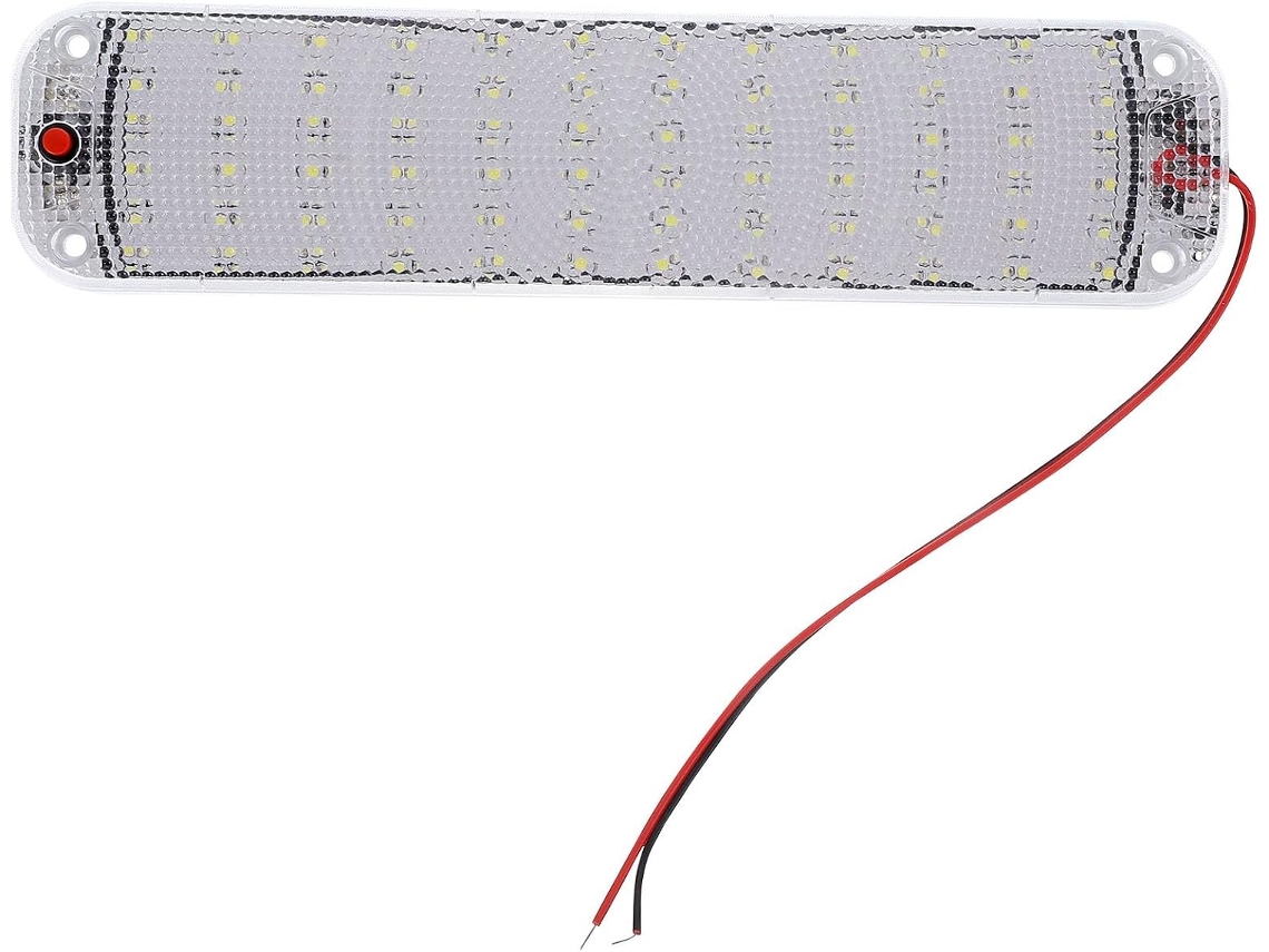 Luz Led Interna Para Caminhão E Ônibus, 12v, 72 Leds.