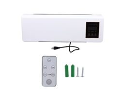 Laxiscreed Ventilador Portátil Duplo 110v, Resfria E Aquece, Tomada Americana, Ideal Para Parede E Mesa