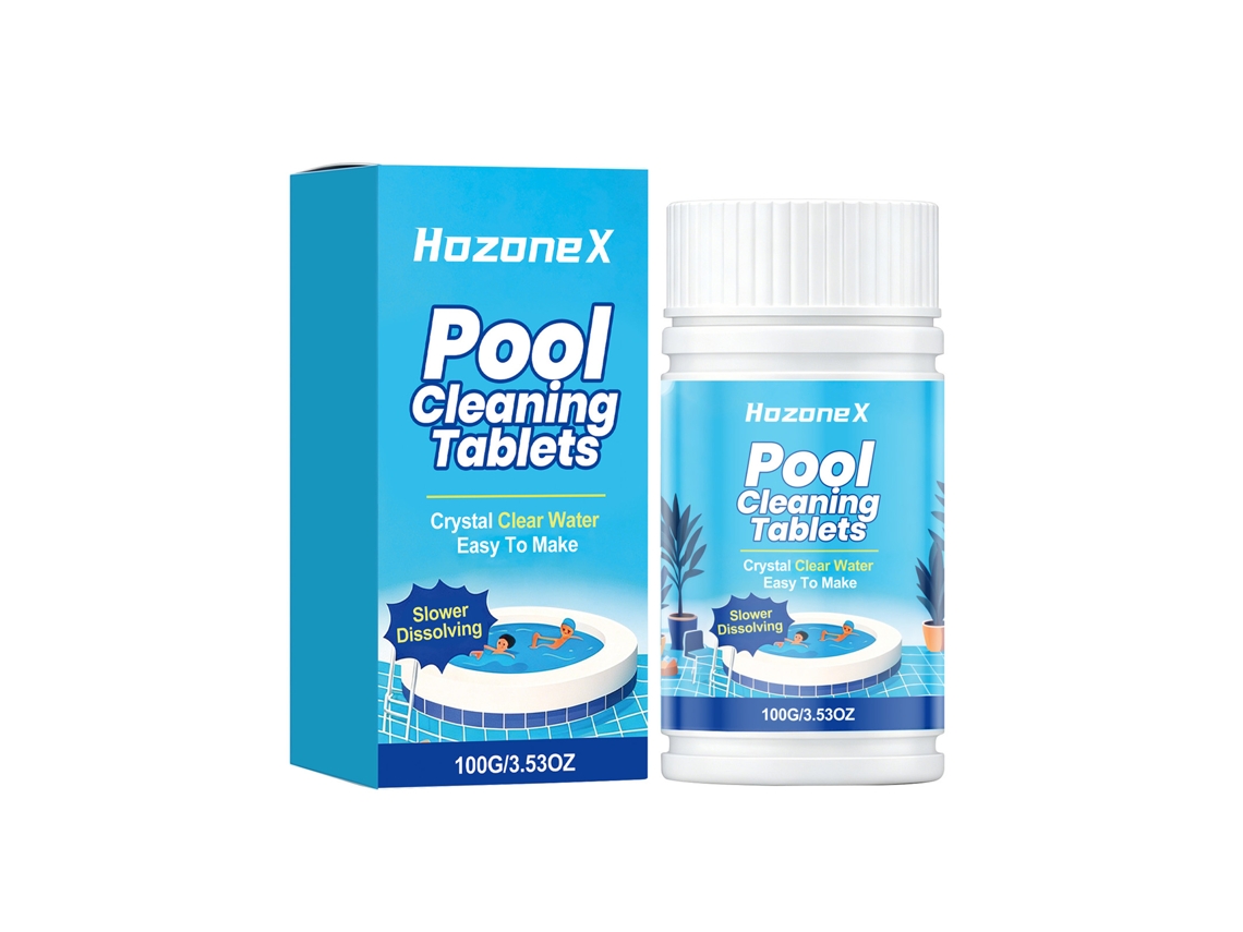 Tabletes Hozonex Limpeza Rápida Piscina