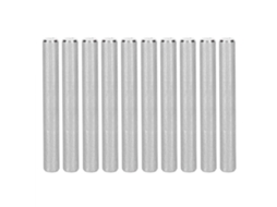 10pcs Eixo em D Aço Inoxidável 50mm para Robôs Gobilda Tetrix Ftc Frc First Fll Wro Competições