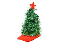 Mali chapéu de Árvore de Natal com Estrela Acessório de Festa Xmas Decoração Natalino