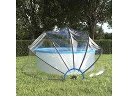 Vidaxl Cúpula De Piscina 500x250 Cm