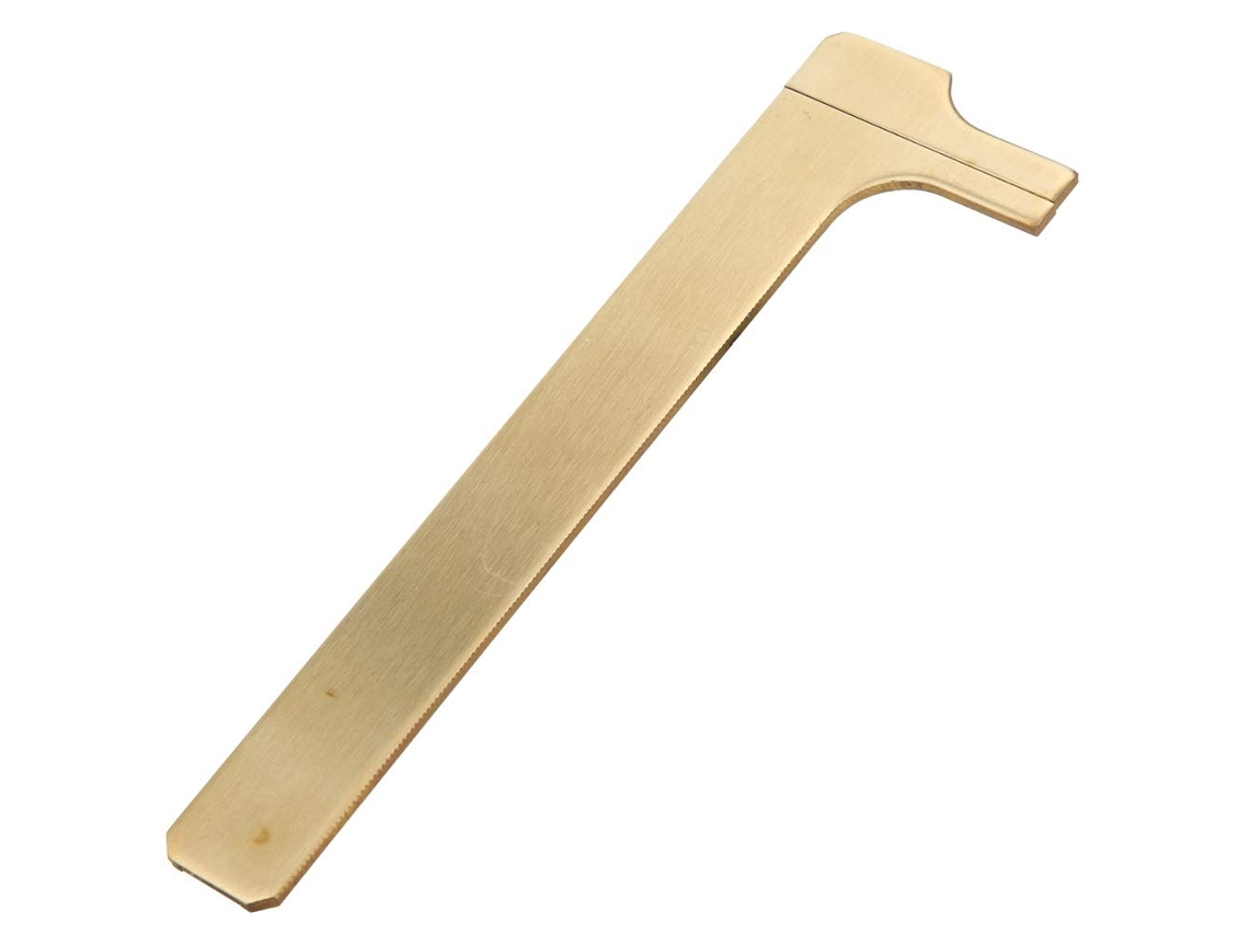 Paquímetro Vernier De Latão, Ferramenta Medição Precisa Para Leve, 8cm