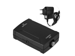 Conversor De Áudio Digital Toslink Para Coax (teatro Casa, Dts Dolby)