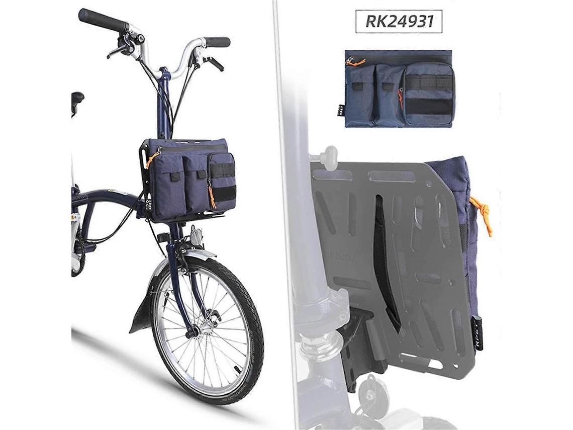 Adaptador Para Bolsa De Bicicleta Rhinowalk, Suporte Para Bolsa No Bagageiro Dianteiro, Adaptador Para Caixa De Cesta Dobrável De Bicicleta. Hengjian
