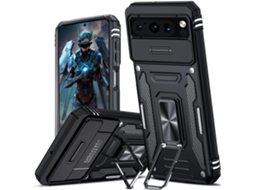 Lurelia Capa Antichoque Para Google Pixel 8 Pro (5g), Anel De Suporte E Proteção De Lente