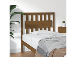 Vidaxl Cabeceira De Cama 95,5x4x100 Cm Pinho Maciço Castanho Mel