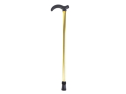 Bastão De Caminhada, Altura Ajustável, Design Antiderrapante, Ouro