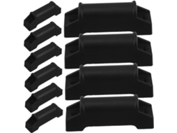 Conjunto De 4-elevadores Cama Angooily, Antiderrapantes, Para Cadeiras, Mesas, Pés De Sofá E Poltronas, Para Elevar A