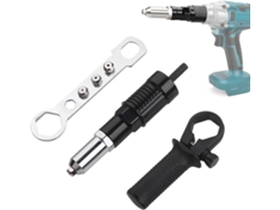 Kit Adaptador Universal Portátil Ergonômico Cabo Rebite Porca
