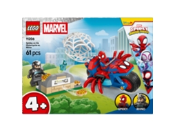Lego Marvel 11206 Spidey E Seus Amigos Extraordinários Spidey Na Sua Moto Contra Rhino